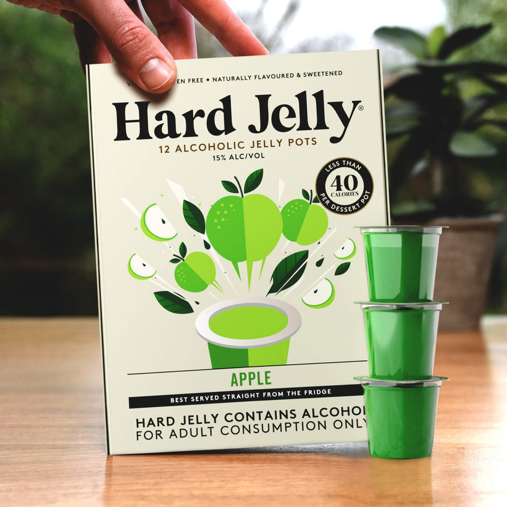 Apple Flavour Jelly Shots