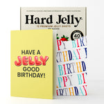 'Happy Birthday' gift-wrapped Jelly Shots with personalised card