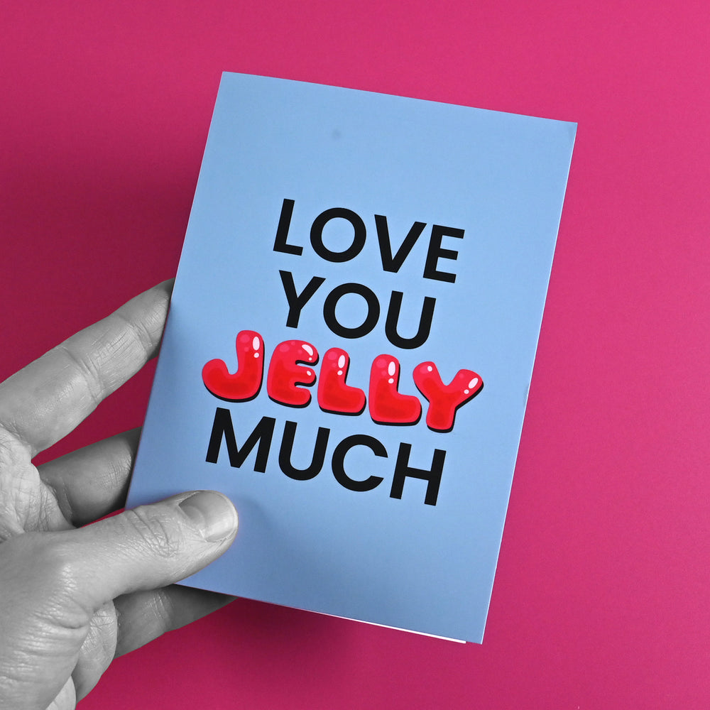 'Love You' gift-wrapped Jelly Shots - with personalised card