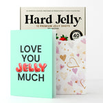 'Love You' gift-wrapped Jelly Shots - with personalised card