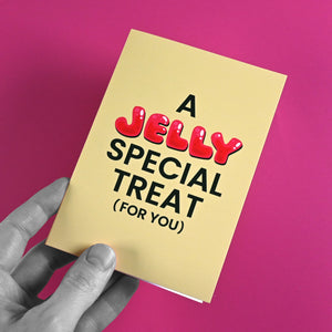 'Just Because' gift-wrapped Jelly Shots - with personalised card